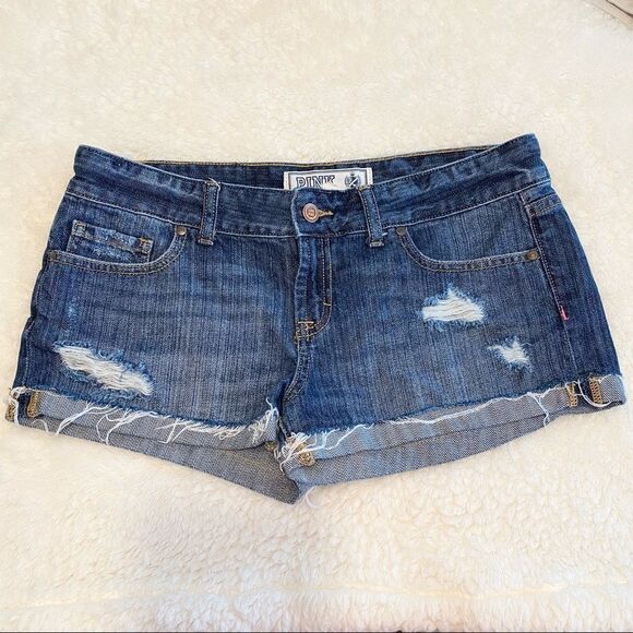 PINK Victoria's Secret Pants - Victoria Secret Pink Denim Shorts 6
